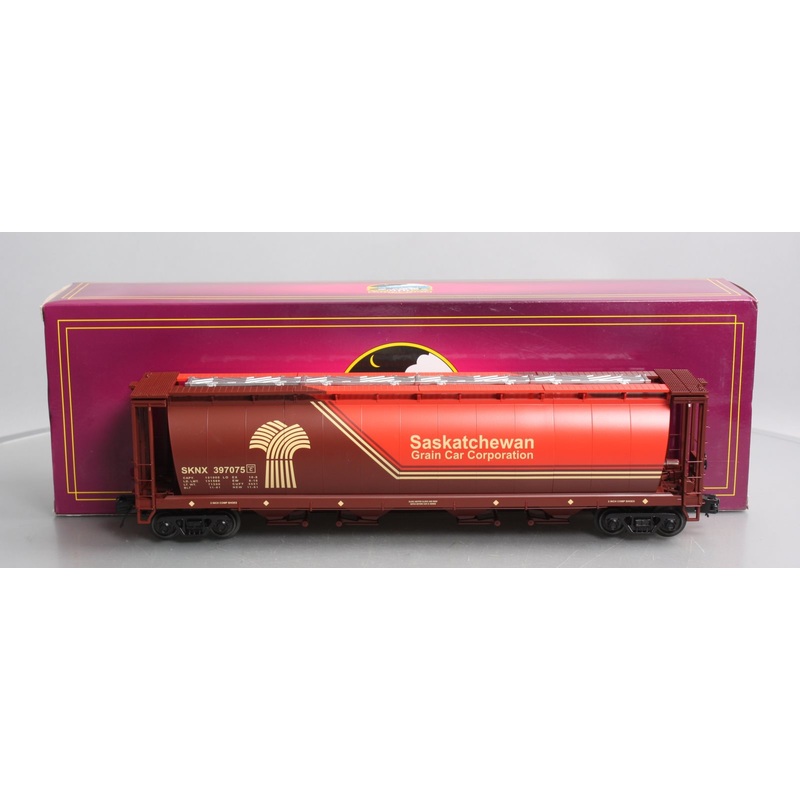 MTH 20-97994 O Saskatchewan 100 Ton Covered Hopper Car #397075 EX/Box