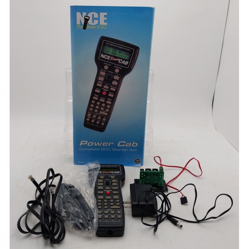 NCE Corporation 025 Power Cab Complete DCC Starter Set LN/Box