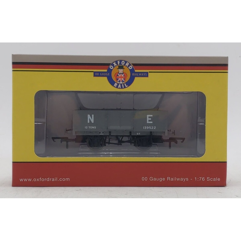 Oxford Rail OR76MW6001B OO LNER 6 Plank Wagon #139522 LN/Box