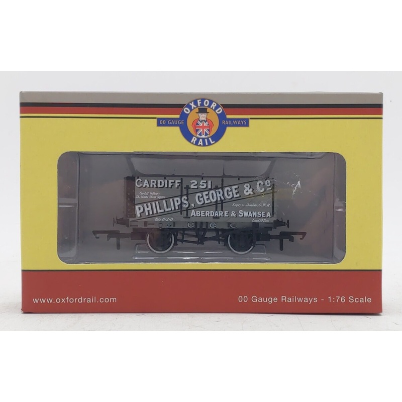 Oxford Rail OR76MW7019 OO George & Co 7 Plank Wagon #251 LN/Box