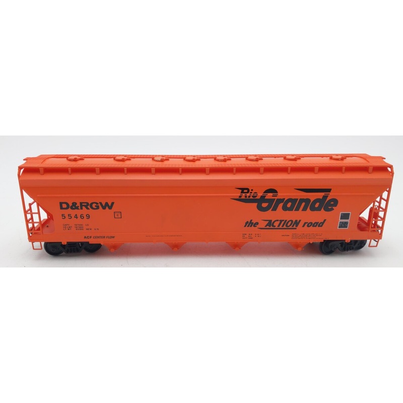 Weaver 1507 O Scale D&RGW Hopper Car #55469 (2-Rail) EX