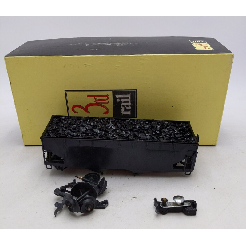 3rd Rail O BRASS 55 Ton Offset Hopper/Box