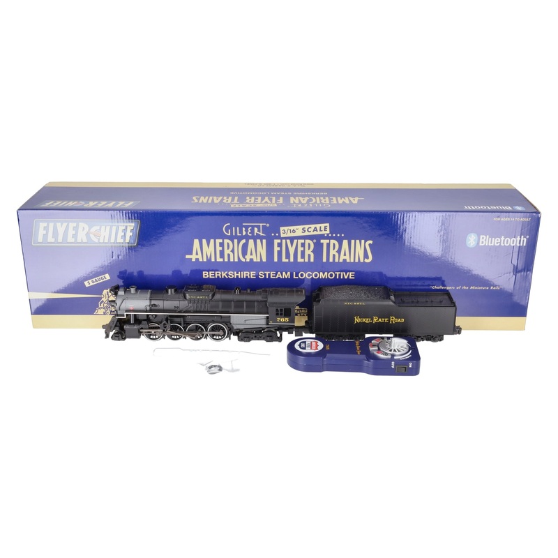American Flyer 6-44020 S Gauge Nickel Plate Steam Locomotve & Tender LN/Box