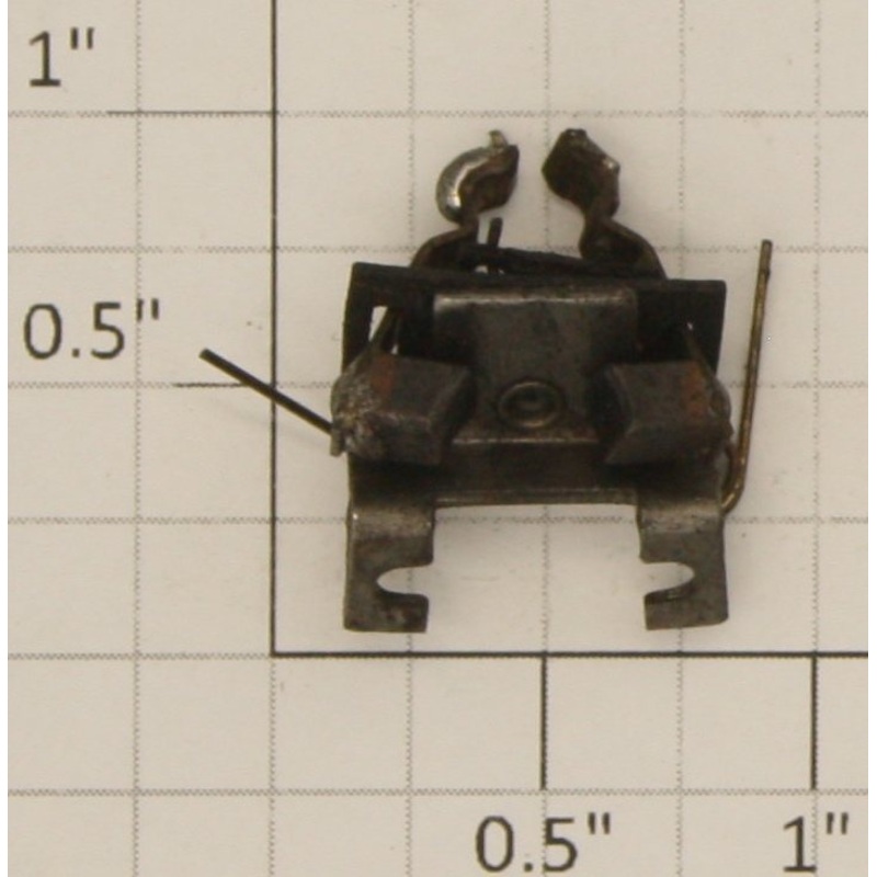 American Flyer XA12A206 S Scale Brush Bracket with Springs and Brushes