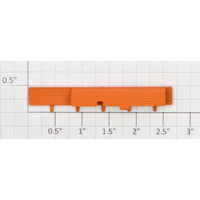 Athearn 1283 HO Orange Left Hand Flatcar Tool Box