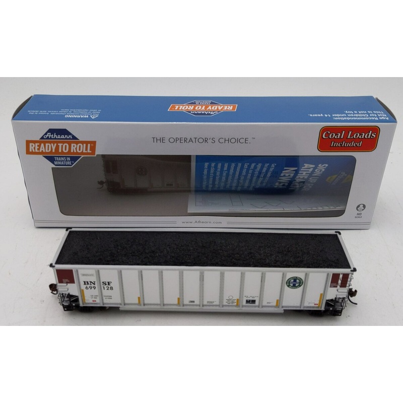 Athearn 81537 HO BNSF RTR Bethgon Coalporter with Load #699128 LN/Box