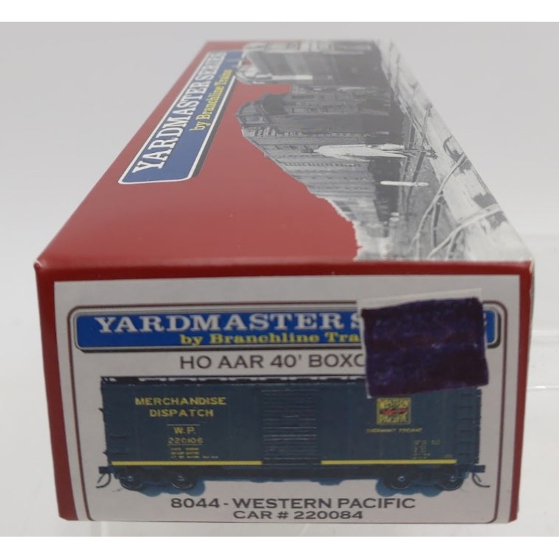 Branchline Trains 8044 HO Western Pacific 40′ AAR 40′ Boxcar # 220084 Kit