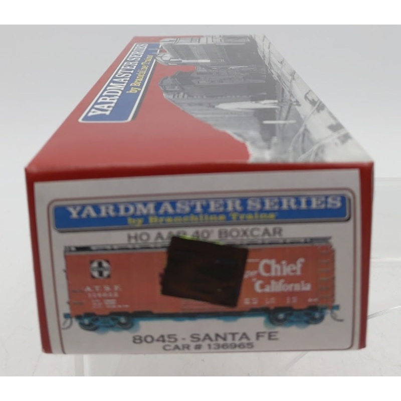 Branchline Trains 8045 HO Yardmaster Series Santa Fe AAR 40′ Boxcar # 136965 Kit