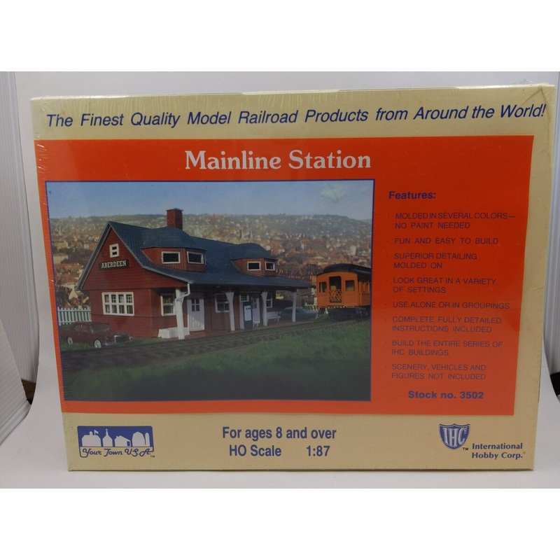 IHC Trains HO 1:87 Mainline Station Structure No. 3502 Kit
