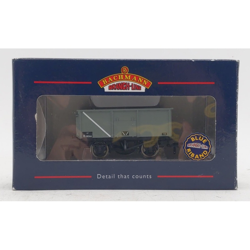 Bachmann 37-250 OO BR Grey 16T Mineral Wagon #B38066 LN/Box