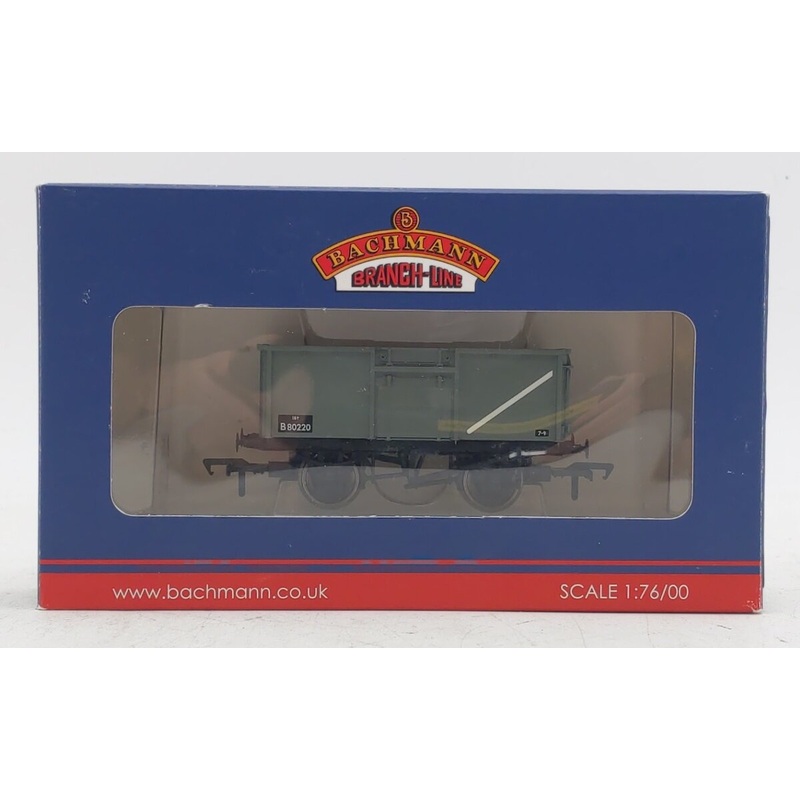 Bachmann 37-377D OO BR Grey 16T Mineral Wagon #B80220 LN/Box