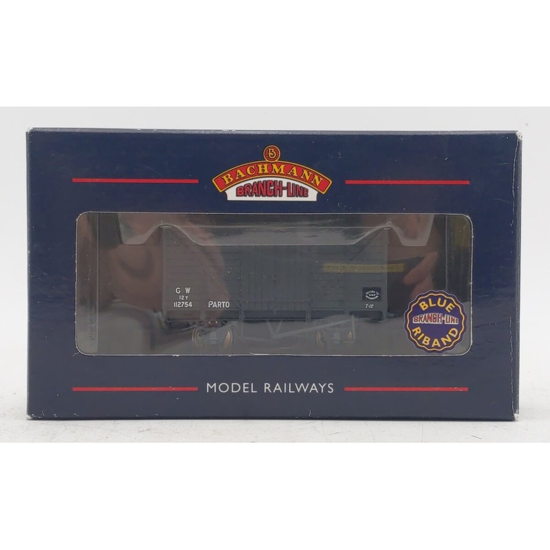 Bachmann 37-727 OO GWR Grey 12T Ventilated Van #112754 LN/Box