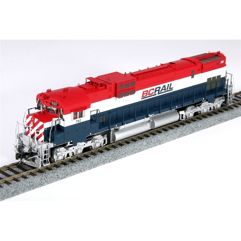 Bowser 23441 HO Scale British Columbia Railway C-630M Diesel Engine #702 LN/Box