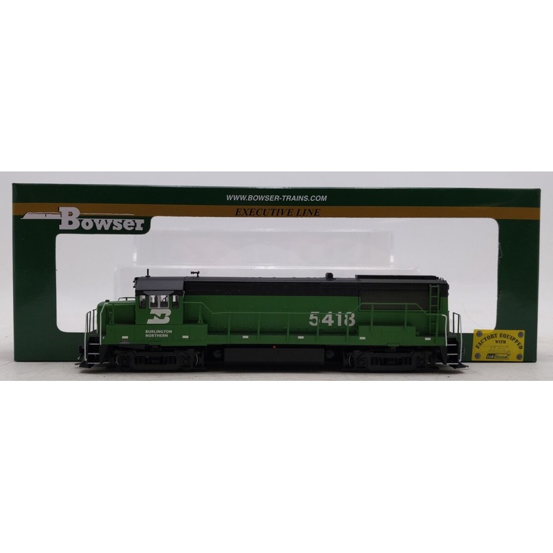 Bowser 23843 HO Burlington Northern GE U25B Standard DC Executive Line #5418 NIB
