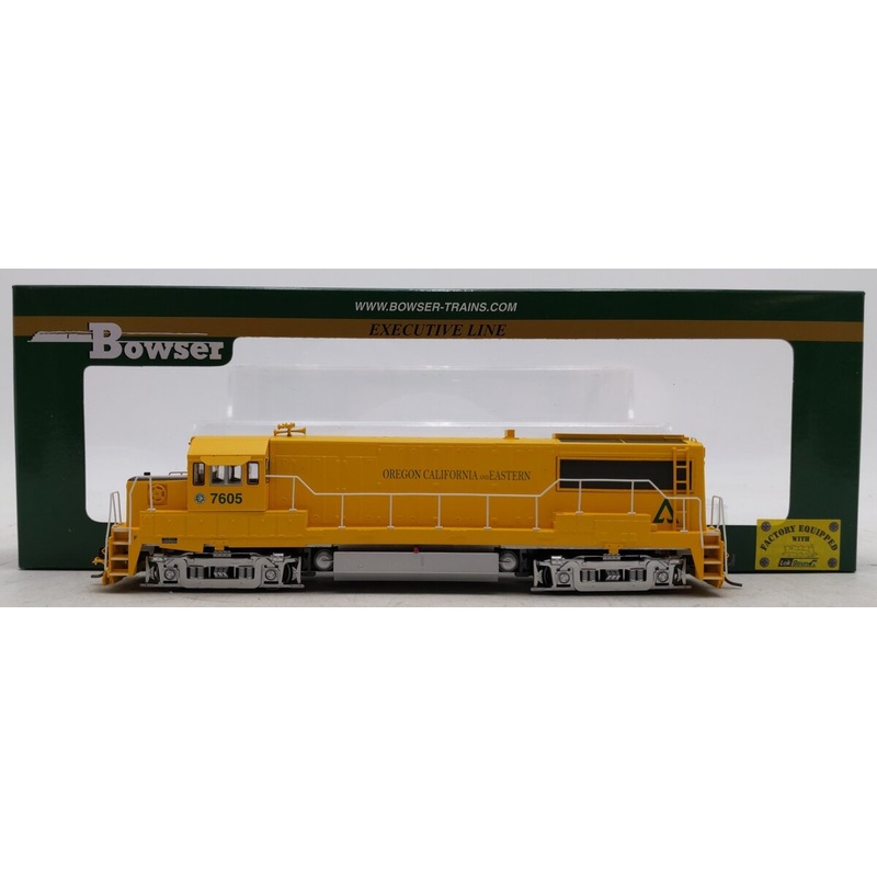 Bowser 23852 HO OC&E GE U25B Diesel Locomotive with LokSound & DCC #7605 NIB