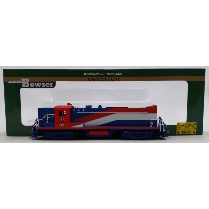 Bowser 24111 HO California Western RS12 Diesel Locomotive LokSound & DCC #55 EX/Box