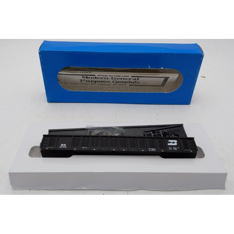 E&C Shops 0506-2 HO Scale BN 52’6 Mill Gondola Kit 561656 NIB