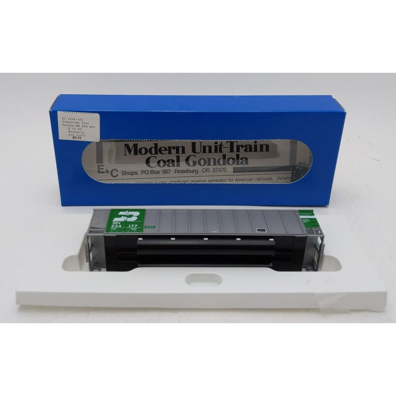 E&C Shops HO 0401-16 BN Johnstown Coal Porter 534177 NIB