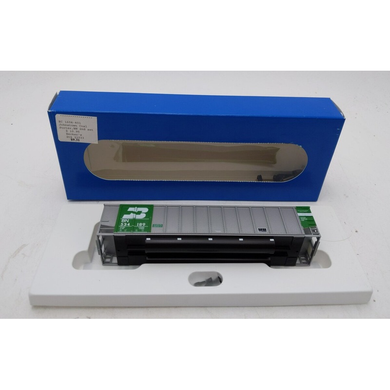 E&C Shops HO 0401-17 BN Johnstown Coal Porter 534189 NIB