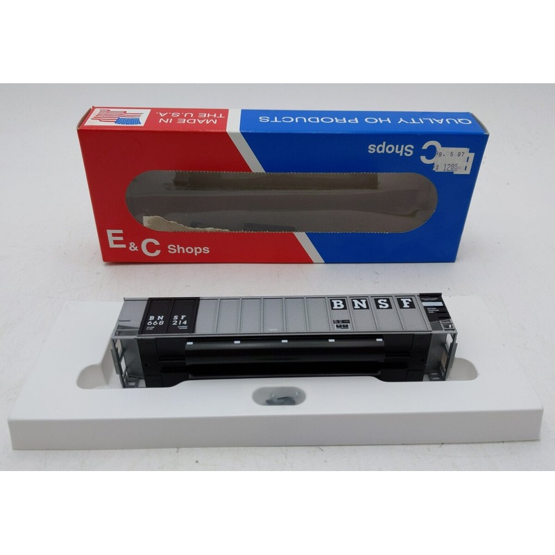 E&C Shops HO 0437-29 BNSF Johnstown Coal Porter 668214 NIB