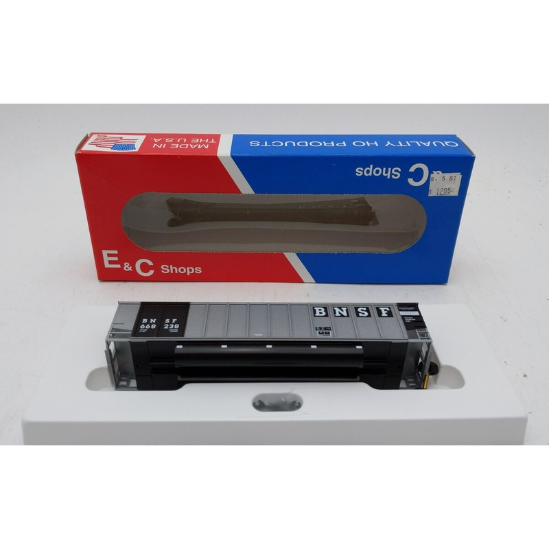 E&C Shops HO 0437-38 BNSF Johnstown Coal Porter 668238 NIB