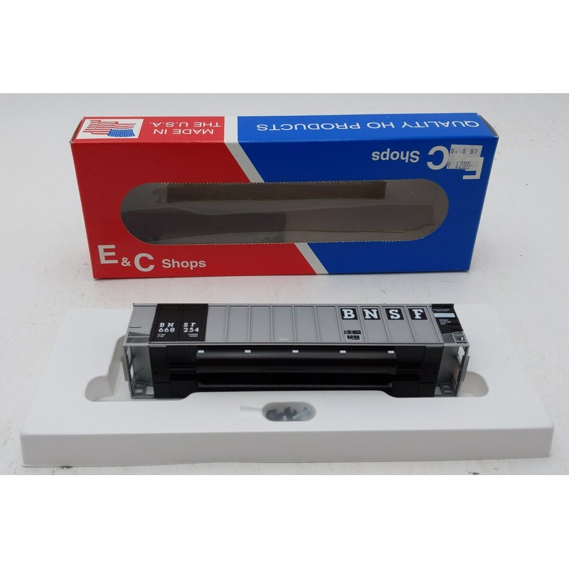 E&C Shops HO 0437-41 BNSF Johnstown Coal Porter 668254 NIB