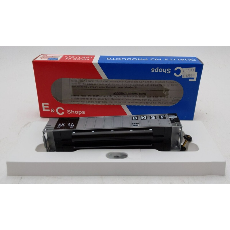 E&C Shops HO 0437-42 BNSF Johnstown Coal Porter 668259 NIB