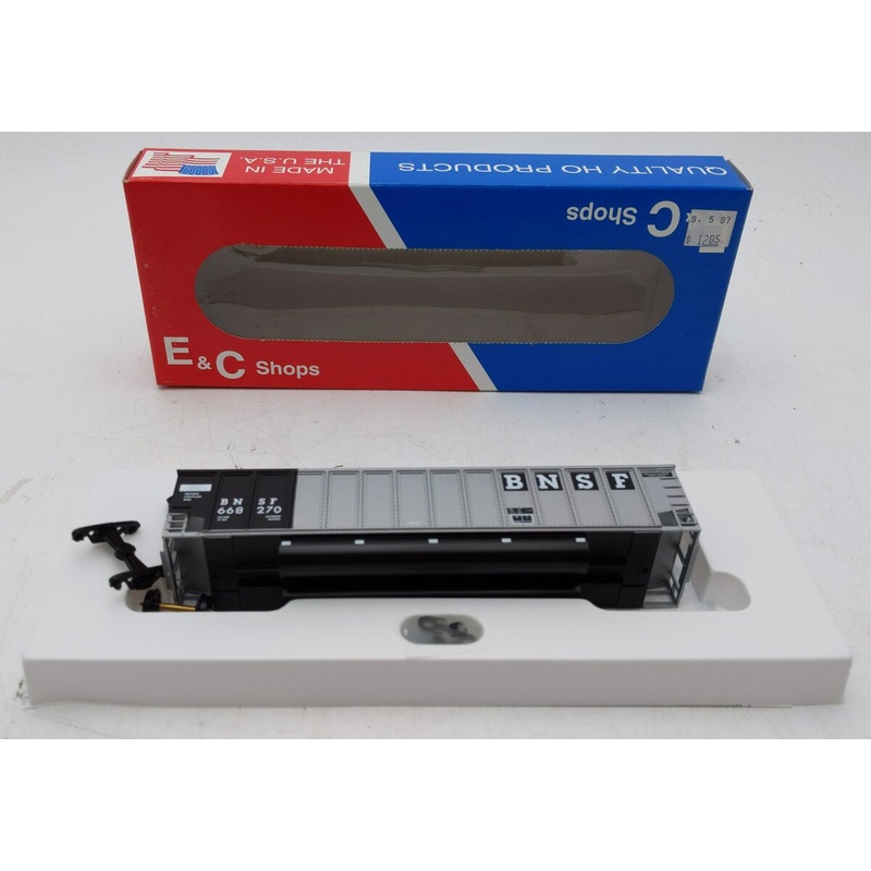 E&C Shops HO 0437-44 BNSF Johnstown Coal Porter 668270 NIB
