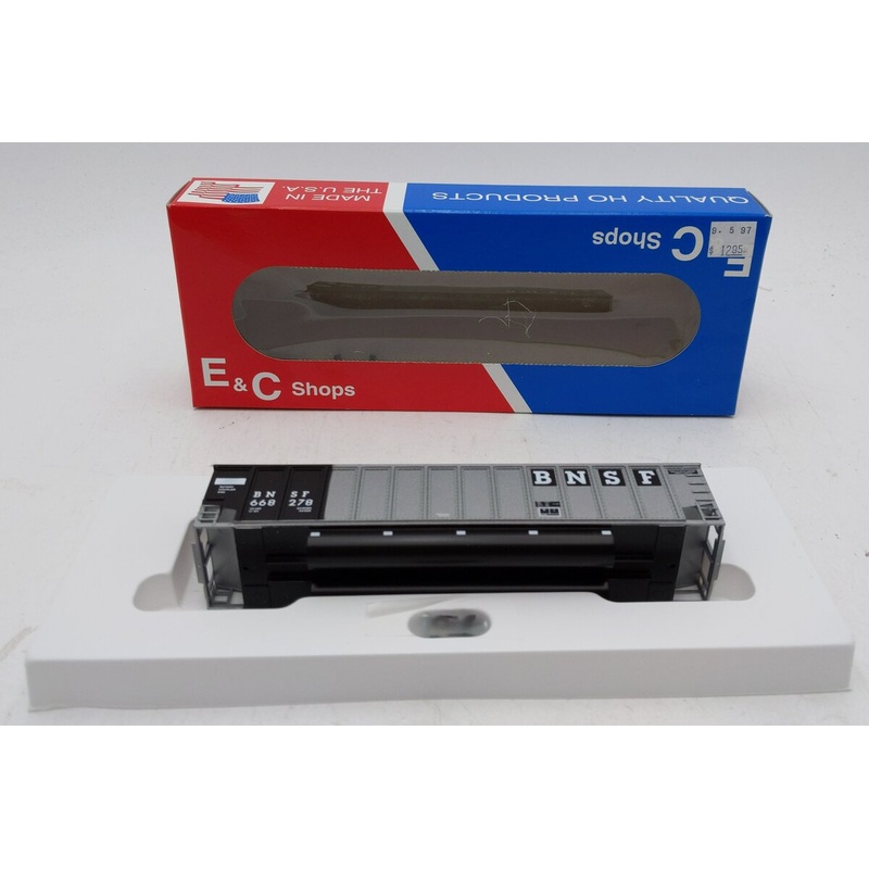 E&C Shops HO 0437-46 BNSF Johnstown Coal Porter 668278 NIB