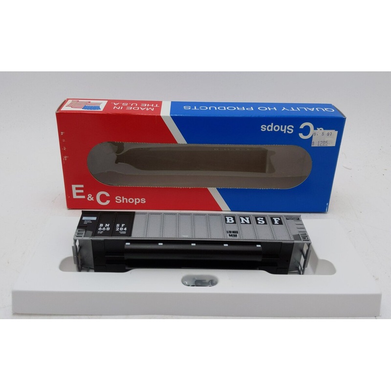 E&C Shops HO 0437-47 BNSF Johnstown Coal Porter 668284 NIB