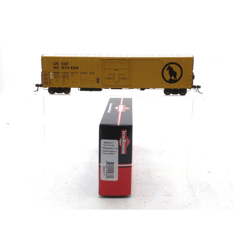 InterMountain 48820-01 HO Scale Great Northern R-70-20 Reefer #9001 LN/Box