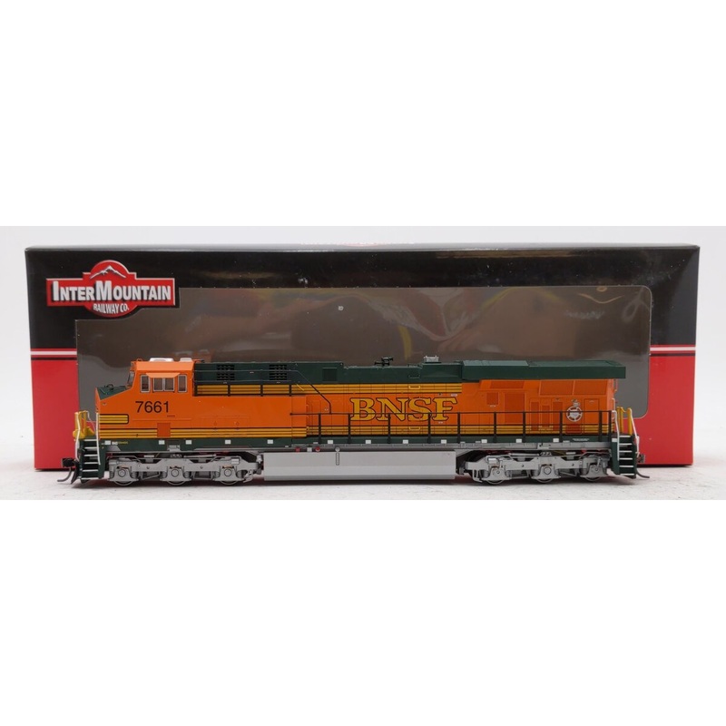 InterMountain 49721s-01 HO BNSF ES44DC Locomotive w/Sound #7661 NIB