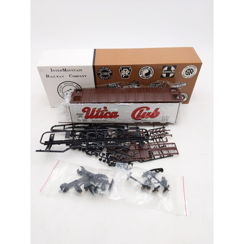 InterMountain O Scale Custom Utica Club Ice Bunker Reefer (2-Rail) LN/Box