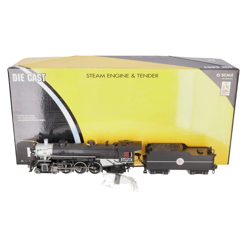 K-Line K3304-1523cc ACL 4-6-2 Pacific Steam Locomotive & Tender #1523 LN/Box