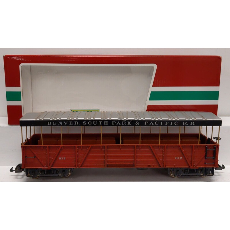 LGB G 31260 Denver, South Park and Pacific Sightseeing Car EX/Box