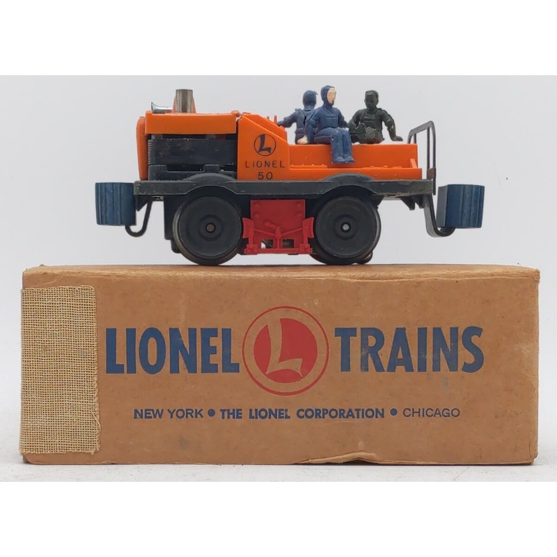 Lionel 50 Vintage O Motorized Gang Car EX/Box