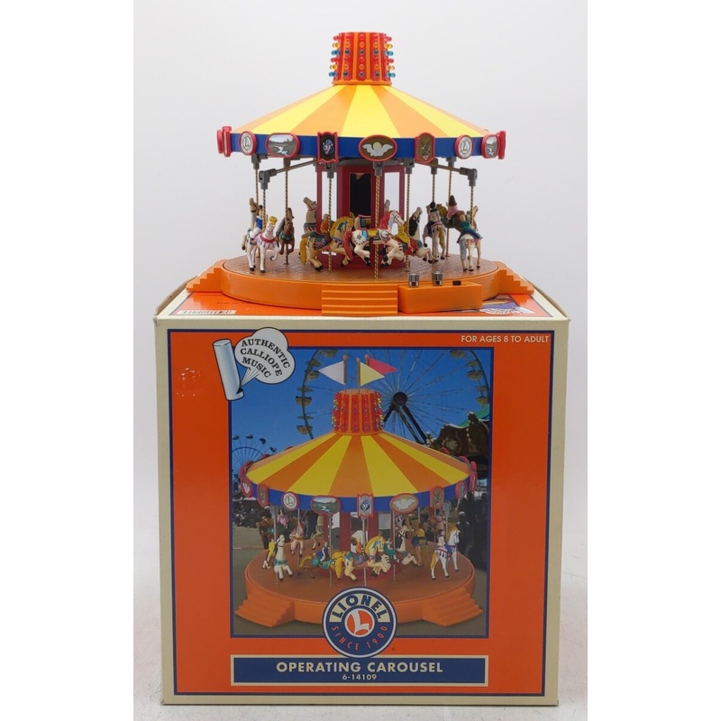 Lionel 6-14109 Operating Circus Carousel LN/Box