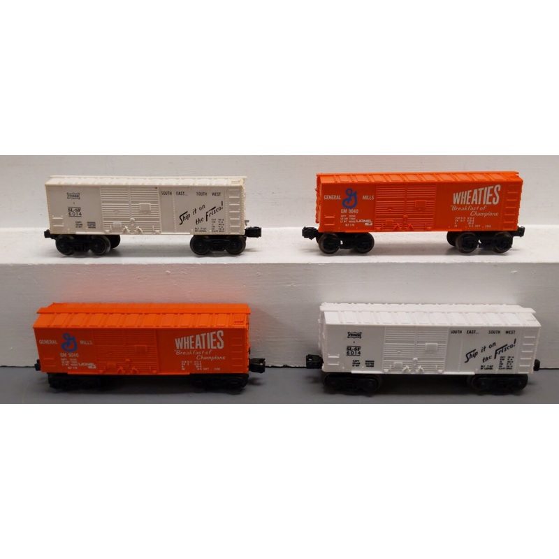 Lionel Vintage O Gauge Freight Cars: 9040, 9040, 6014, 6014 [4] VG