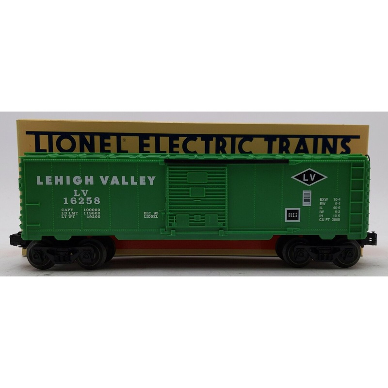 Lionel 6-16258 O Gauge Lehigh Valley Boxcar LN/Box