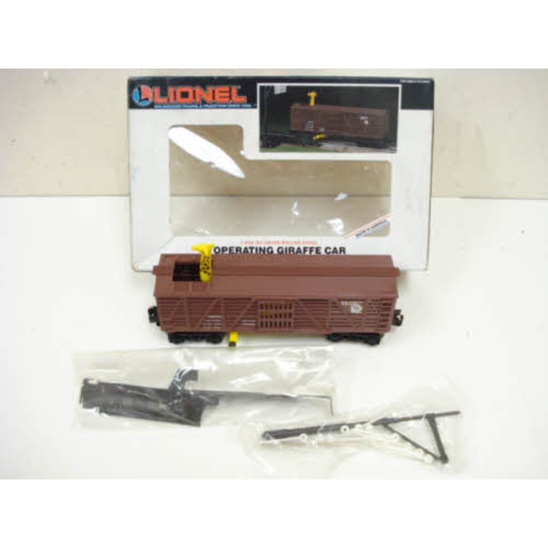 Lionel 6-16603 O Gauge Detroit Zoo Giraffe Operating Car EX/Box