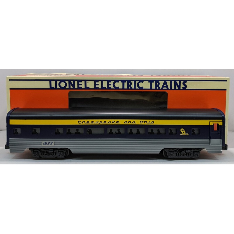 Lionel 6-19146 O Gauge Chesapeake & Ohio Aluminum Passenger Car #1623 EX/Box