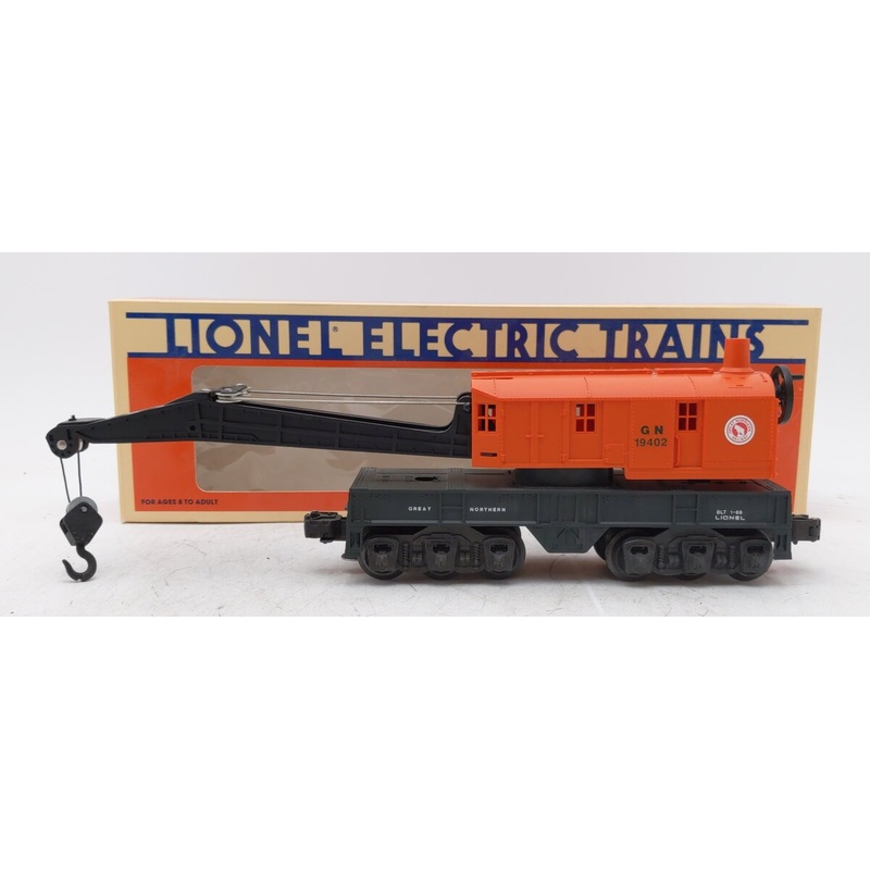 Lionel 6-19402 O Gauge Great Northern Crane Car #19402 LN/Box