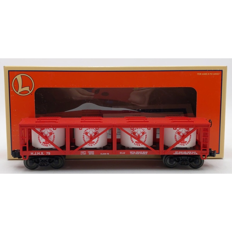Lionel 6-19441 O Gauge H.J.H.X. Lobster Vat Car #79 LN/Box