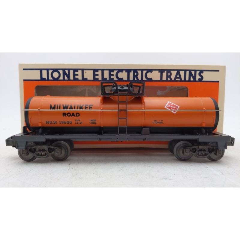 Lionel 6-19600 O Gauge Milwaukee Road Single Dome Tank Car #19600 LN/Box
