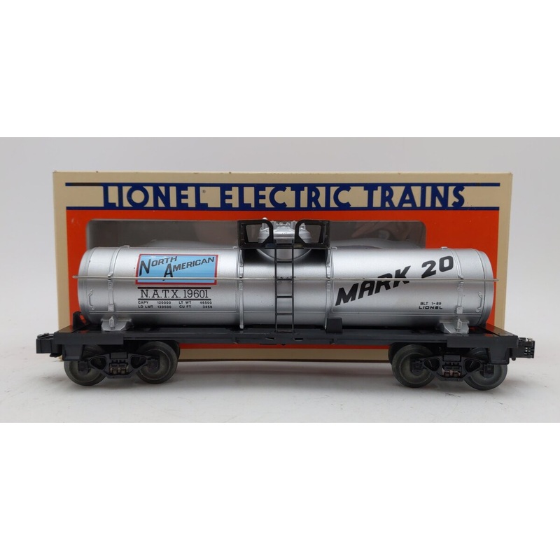 Lionel 6-19601 O Gauge North American Single Dome Tank Car #19601 VG/Box