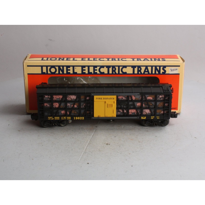 Lionel 6-19822 O Gauge Operating Pork Dispatch Car #19822 EX/Box