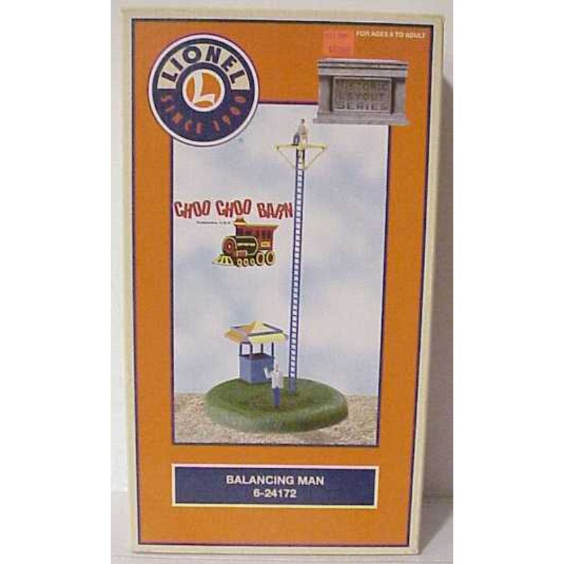 Lionel 6-24172 O Operating Circus Balancing Man NIB