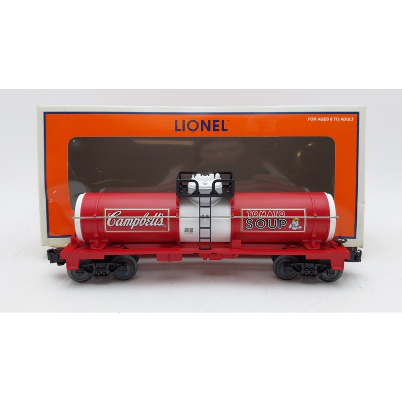 Lionel 6-26158 Campbell’s Soup Tank Car LN/Box