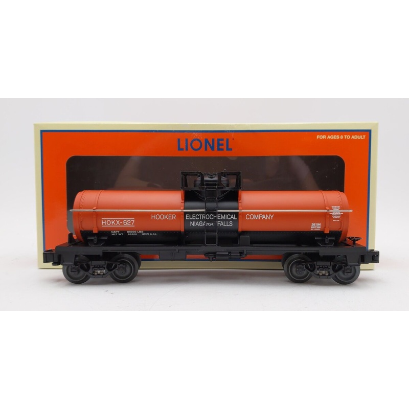 Lionel 6-26194 O Gauge Hooker Chemical Tank Car #627 EX/Box