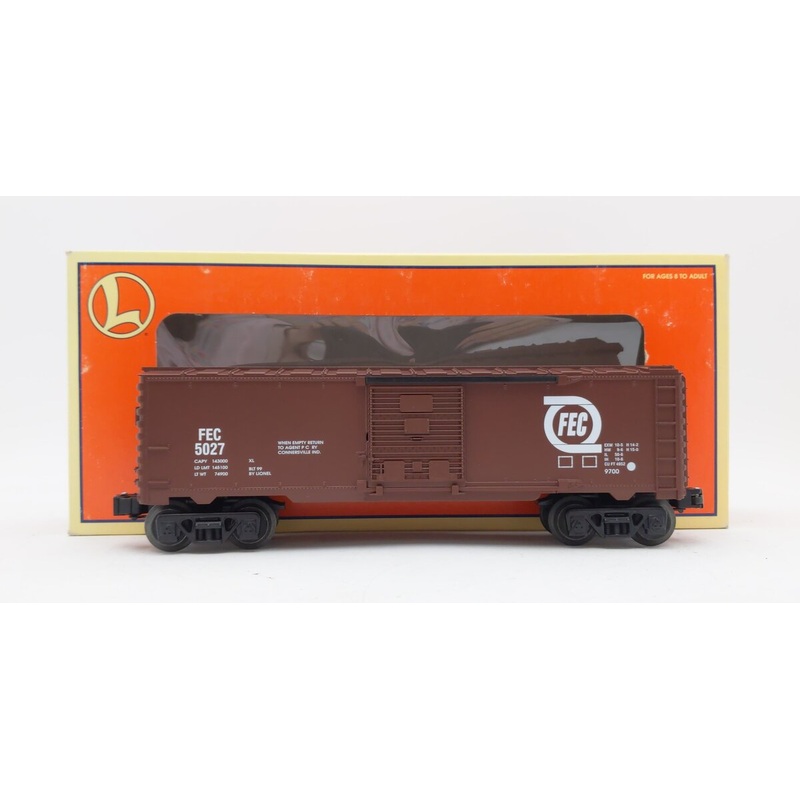 Lionel 6-26223 O Gauge Florida East Coast Boxcar #5027 LN/Box